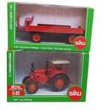 Siku Farmer Classic (7502) Lanz Bulldog met aanhanger rood, Ophalen of Verzenden, Nieuw, Tractor of Landbouw, SIKU