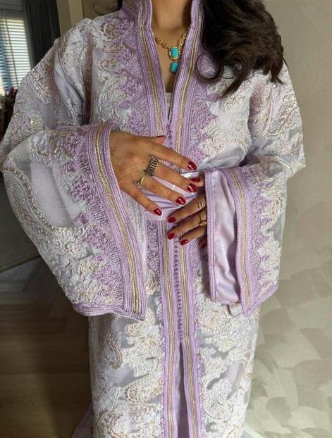 Takshita transparante brokaat nieuw, Kleding | Dames, Gelegenheidskleding, Nieuw, Maat 38/40 (M), Ophalen of Verzenden