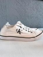 Calvin Klein Heren Sneakers - Wit, Gebruikt, Calvin Klein, Verzenden, Wit, Gedragen