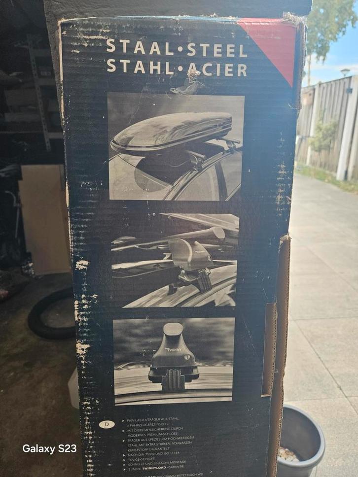 Twinny Load TL S18 Dakdragers - Staal, Auto diversen, Dakdragers, Gebruikt, Ophalen