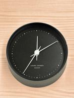 Georg Jensen Klok Zwart Ø 10 cm Henning Koppel, Huis en Inrichting, Onlinestore@georgjensen.com, Wandklok, Ophalen of Verzenden
