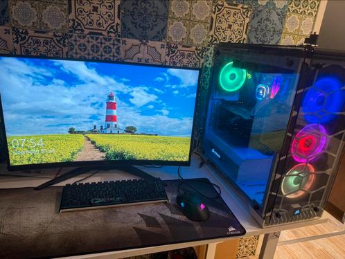 Game pc ALLEEN KAST te koop., Computers en Software, Desktop Pc's, Zo goed als nieuw, 4 Ghz of meer, SSD, Ophalen