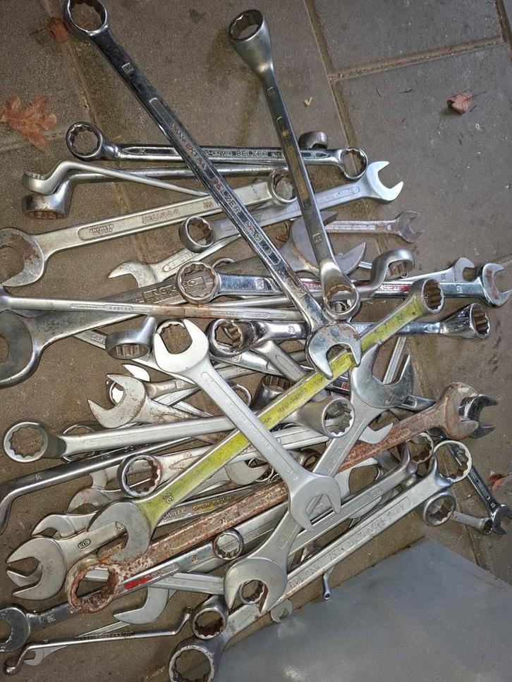 Grote verzameling steeksleutels, Auto diversen, Autogereedschap, Gebruikt, Ophalen