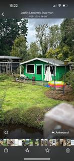 Gratis tuinhuis / berging met werk!, Tuin en Terras, Tuinhuizen, Ophalen, Gebruikt, 250 tot 500 cm, Blokhut