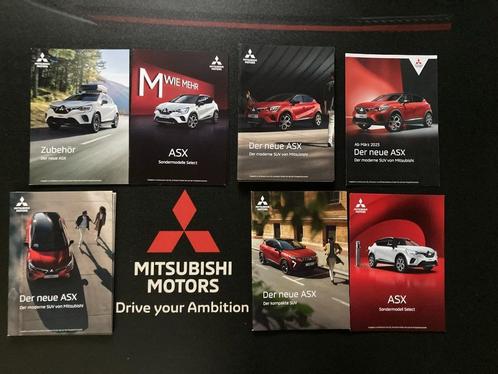 T E A B : 63 verschillende  Mitsubishi ASX folders, Boeken, Auto's | Folders en Tijdschriften, Zo goed als nieuw, Mitsubishi, Ophalen