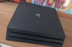 Sony playstation 4 pro, Ophalen of Verzenden, Gebruikt, Met 2 controllers, Pro