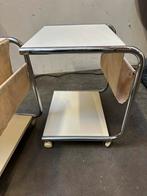 Scandinavische Serveertafels Set - Jaren 70/80, Huis en Inrichting, Tafels | Bijzettafels, Minder dan 55 cm, Gebruikt, Metaal of Aluminium