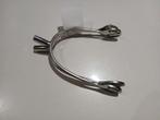 Zgan sporen recht 2 cm, Ophalen of Verzenden, Zo goed als nieuw, Staal, Overige typen