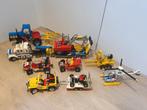 Partij technisch lego, 9 voertuigen o.a. modelteam, Ophalen, Gebruikt