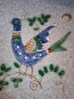 Kleine schaal met pauw, Ophalen of Verzenden