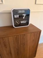 Wandklok / klok flip over Quartz - Stations klok, Ophalen of Verzenden, Zo goed als nieuw