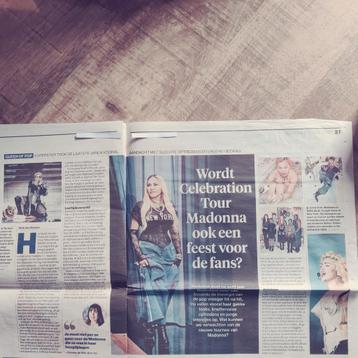 Queen op Pop : Madonna Krantenartikel uit 2023 beschikbaar voor biedingen