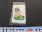 sticker schuimvinyl strip voetbal CHIQUITA, Verzamelen, Stickers, Ophalen, Zo goed als nieuw, Bedrijf of Vereniging
