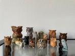 Verzameling uiltjes 15 stuks steen, speksteen, keramiek, Verzamelen, Beelden en Beeldjes, Ophalen of Verzenden, Gebruikt, Dier