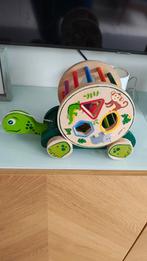 Houten Schildpad Vormenstoof Speelgoed, Ophalen, Zo goed als nieuw, Puzzelen