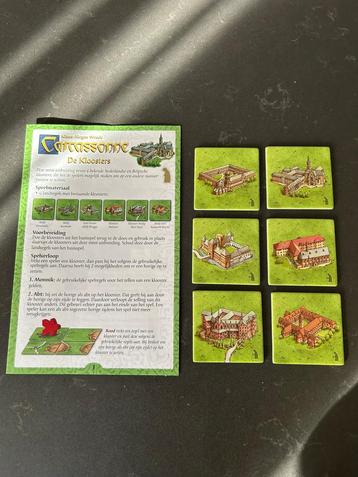 Carcassonne Mini-uitbreiding De Kloosters beschikbaar voor biedingen