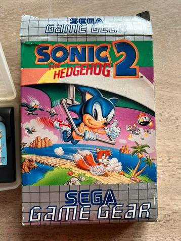 Game Gear Sonic the Hedgehog 2 CIB beschikbaar voor biedingen