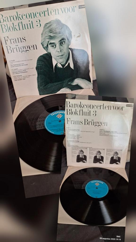 Frans Brüggen – Barokconcerten voor Blokfluit 3 (LP - Mi, Cd's en Dvd's, Vinyl | Klassiek, Zo goed als nieuw, Barok, Kamermuziek