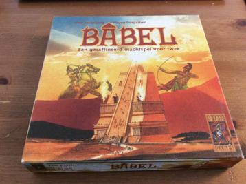 Babel. een geraffineerd machtspel voor twee. 999 games. zgan beschikbaar voor biedingen
