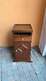Vintage nachtkastje, Ophalen, Gebruikt, Hout, Minder dan 45 cm