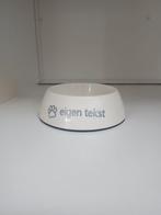 Voerbakje / eetbakje / drinkensbakje met eigen naam / tekst, Dieren en Toebehoren, Ophalen of Verzenden, Nieuw
