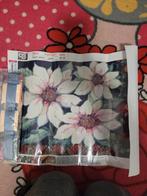 Diamond Painting Witte Bloemen 40x30, Ophalen of Verzenden, Zo goed als nieuw, Overige typen