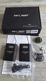 Te koop K&F Concept M8 – Draadloze microfoonset, Ophalen of Verzenden, Zo goed als nieuw, Overige typen, Draadloos