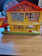Peppa Big Huis & Boot + Figuren, Ophalen of Verzenden, Gebruikt, Poppenhuis