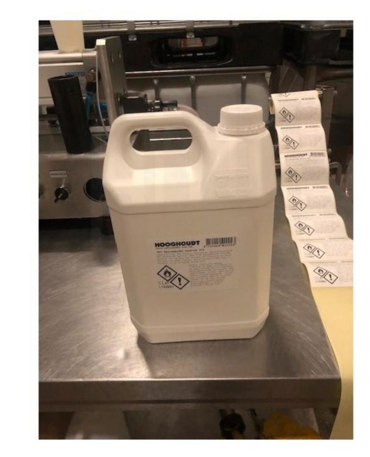 100 x Hooghoudt Desinfectiemiddel 5 L partij, Huis en Inrichting, Schoonmaakartikelen, Ophalen