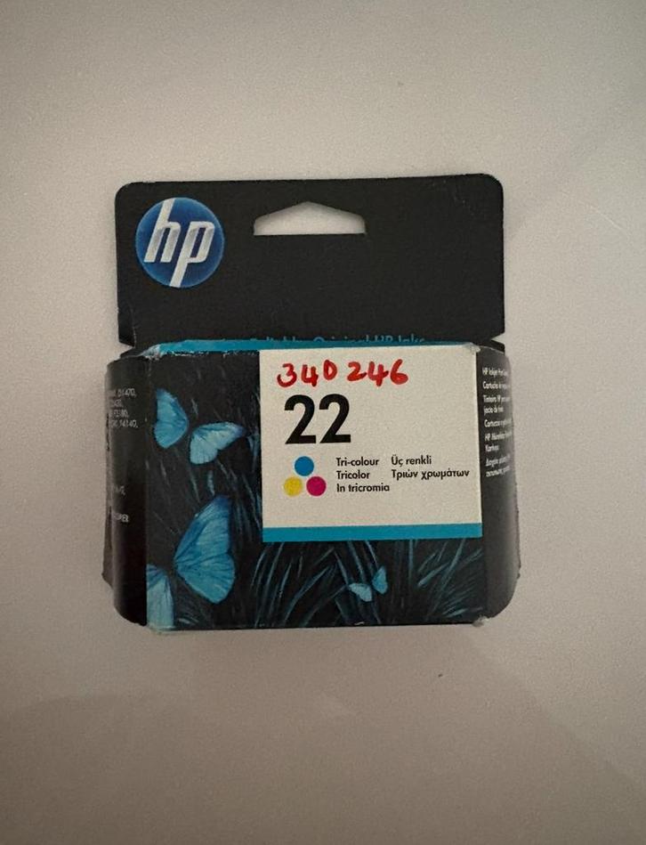 HP 22 Kleurencartridge - Nieuw maar over datum, Computers en Software, Printerbenodigdheden, Nieuw, Cartridge, Ophalen of Verzenden