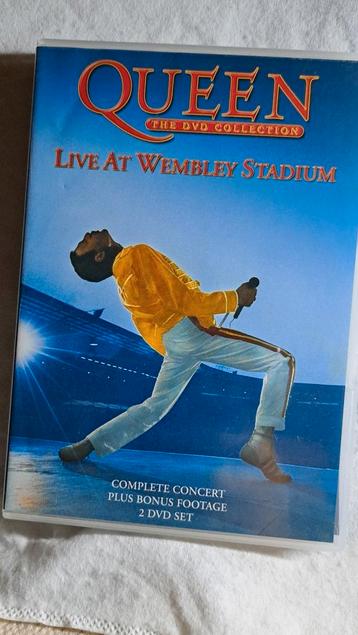 2 dvd box. QUEEN  live at Wembley stadium  beschikbaar voor biedingen