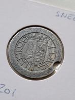 Gasmunt gaspenning Gemeente Sneek aluminium, Postzegels en Munten, Ophalen of Verzenden, Overige materialen, Nederland