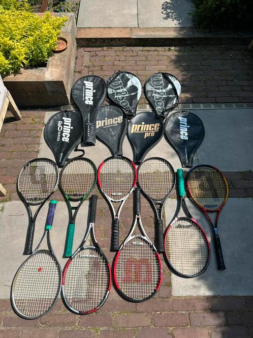 Tennis rackets, Sport en Fitness, Tennis, Gebruikt, Racket, Prince, Ophalen of Verzenden