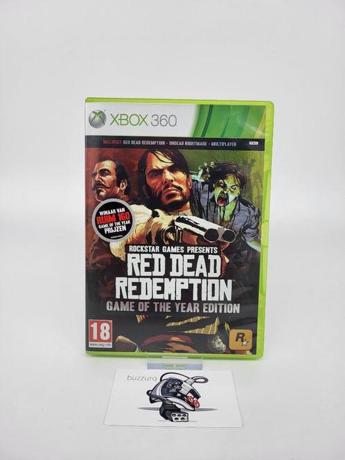XBOX 360 Red Dead Redemption GOTY edition CIB, Spelcomputers en Games, Games | Xbox 360, Gebruikt, Avontuur en Actie, 1 speler