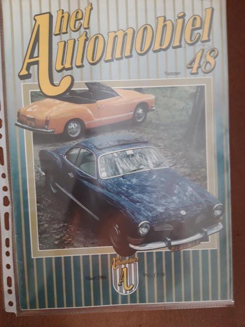 Het Automobiel 48 ’84 – Jaguar – VW Karmann Ghia – Fiat 500, Boeken, Auto's | Folders en Tijdschriften, Zo goed als nieuw, Overige merken