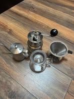Slow coffee set – Leopold Vienna (bijna nieuw, RVS & glas), Ophalen of Verzenden, Zo goed als nieuw, 4 tot 10 kopjes, Koffiemachine