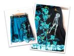 Desigual blauwe over knee rok, maat M, Maat 38/40 (M), Blauw, Ophalen of Verzenden, Desigual