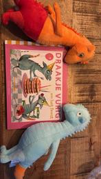 Boek 5 draakje vurig en 2 knuffels, Ophalen of Verzenden, Nieuw, Diverse, Prentenboek