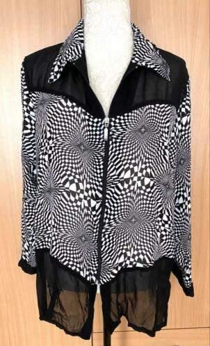 Alma Mater blouse maat 44/46, Kleding | Dames, Blouses en Tunieken, Zo goed als nieuw, Maat 46/48 (XL) of groter, Overige kleuren