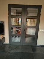 Dubbele binnendeuren 231,5 x 165,5 cm, Doe-het-zelf en Verbouw, Deuren en Horren, Ophalen, Zo goed als nieuw, Binnendeur, 215 cm of meer