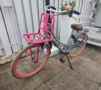 Spirit transportfiets 26 inch grijs roze, Fietsen en Brommers, Fietsen | Meisjes, 26 inch of meer, Ophalen of Verzenden, Spirit Cargo