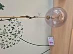 Glazen hanglamp boven tafel ( karwei), Ophalen, Zo goed als nieuw, E27 (groot)
