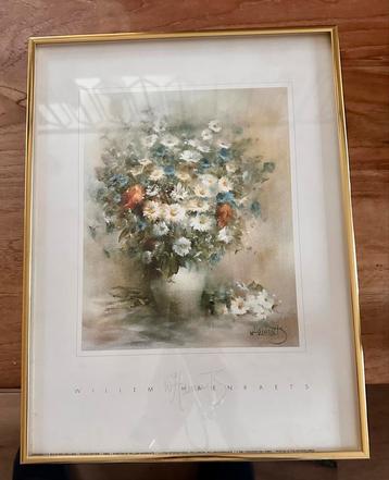 Bloemenstilleven Schilderij - Willem Haenraets beschikbaar voor biedingen