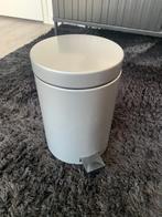 Brabantia vuilnis emmer pedaalemmer 3L klein zilver grijs ni, Met pedaal, Ophalen of Verzenden, Zo goed als nieuw, Minder dan 10 liter