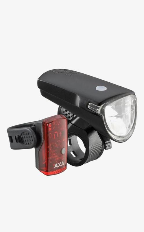 AXA Greenline 35 verlichtingset usb oplaadbaar, Fietsen en Brommers, Fietsaccessoires | Fietsverlichting, Verlichtingsset, Nieuw