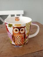 Grote mok met wijze uil, Ophalen of Verzenden, Zo goed als nieuw, Overige stijlen, Kop(pen) en/of Schotel(s)