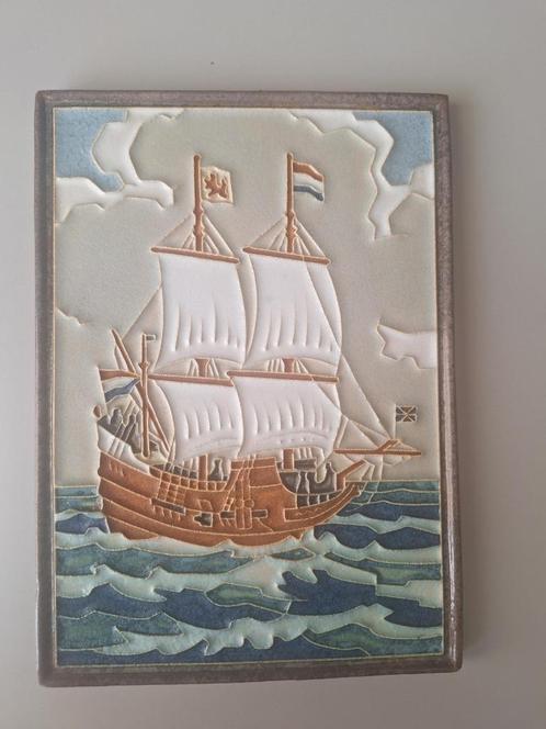 tegel, Antiek en Kunst, Antiek | Wandborden en Tegels, Ophalen of Verzenden