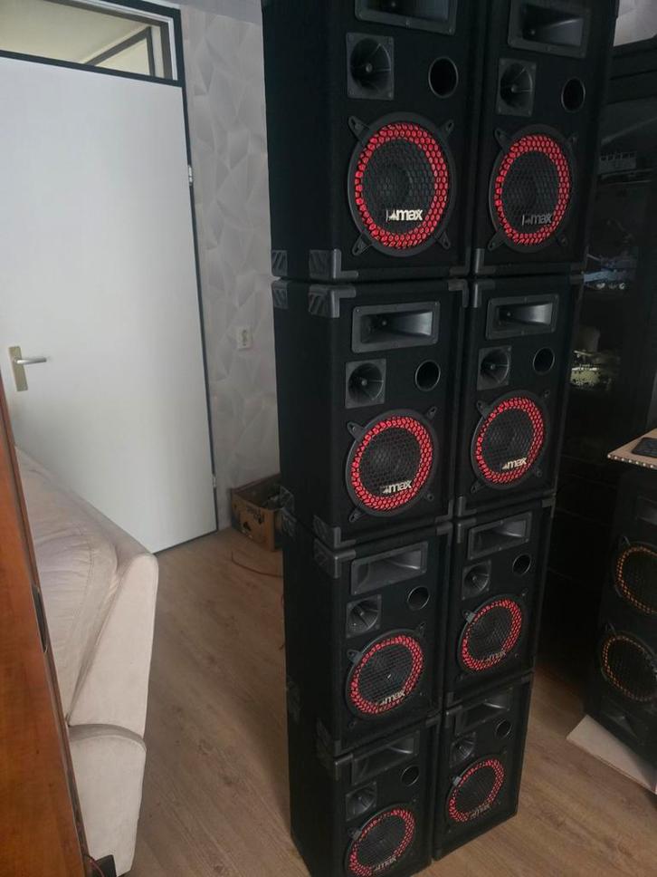 Max xen3508 pa box, Audio, Tv en Foto, Luidsprekers, Nieuw, Overige typen, 120 watt of meer, Overige merken, Ophalen