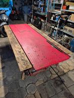 Motorheftafel / Werkbank HBM 450. Lucht en voetpomp., Ophalen