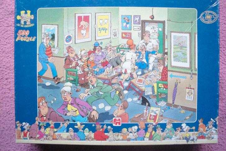 JUMBO VAN HAASTEREN QUALITY EDITIE PUZZLE  500st. 5.95euro, Hobby en Vrije tijd, Denksport en Puzzels, Zo goed als nieuw, Legpuzzel